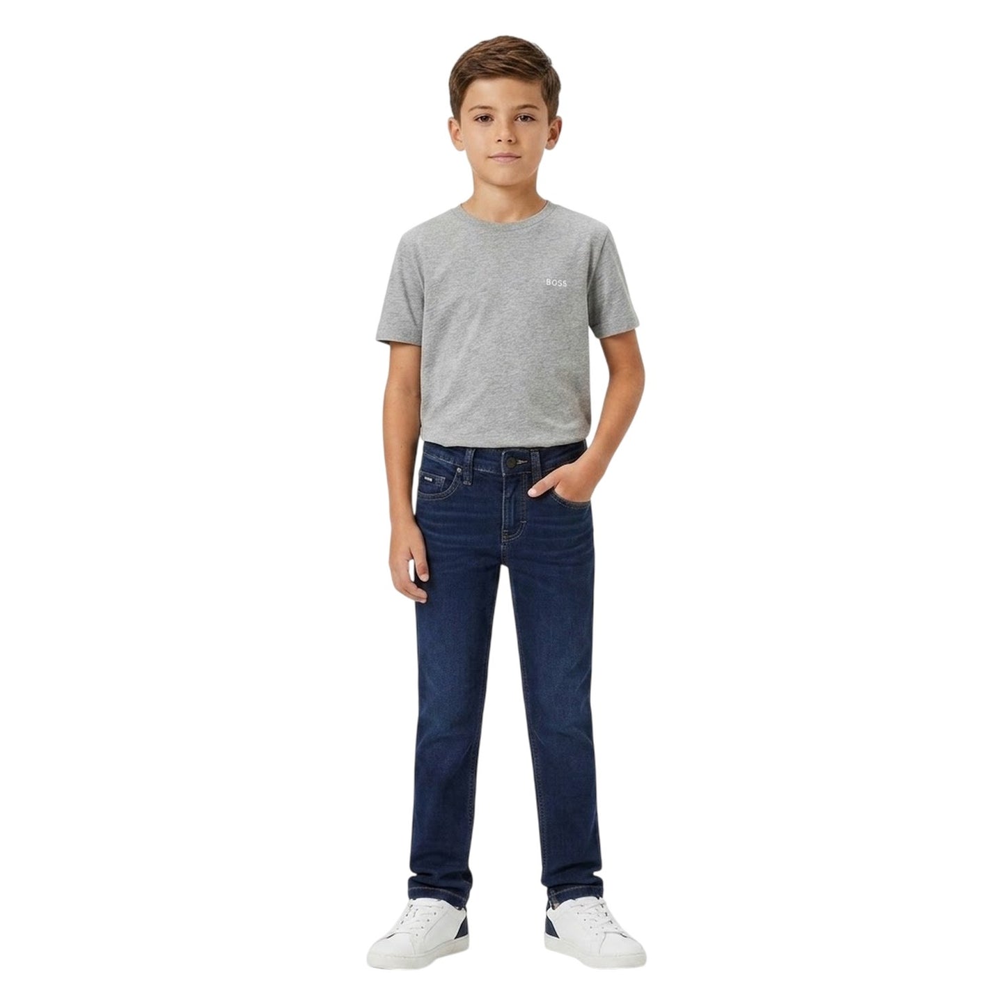 Stone - Lifestyle - Boss Childrens-Kids Regular Jeans