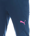 Blue - Side - Puma Mens Individual Final Training Jogging Bottoms