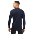 Navy - Back - Skins Mens Series-1 Long-Sleeved Base Layer Top