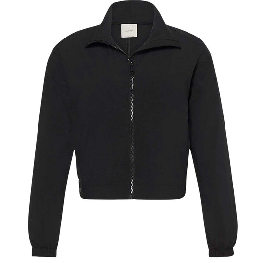 Black - Front - Calvin Klein Womens-Ladies Performance Windbreaker