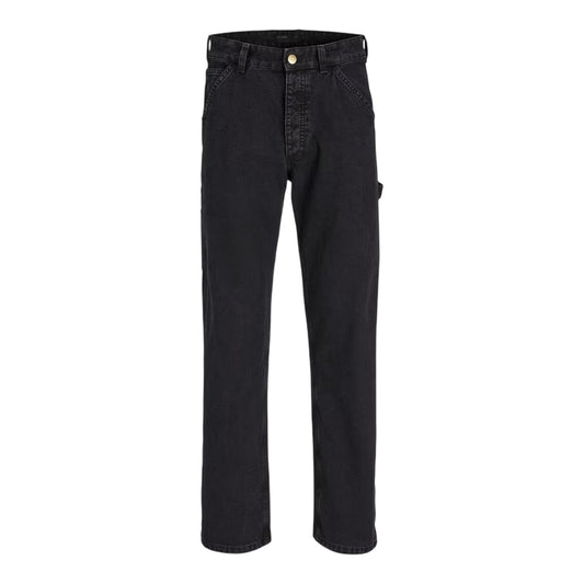 Black - Front - Jack And Jones Mens Eddie Carpenter Relaxed Fit Jeans