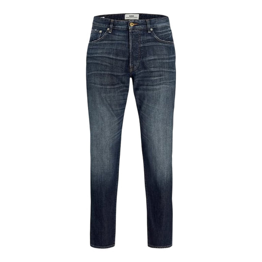 Dark Denim - Front - Jack And Jones Mens 5 Pockets Relaxed Fit Jeans