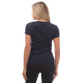 Navy - Back - Puma Womens-Ladies Plain T-Shirt