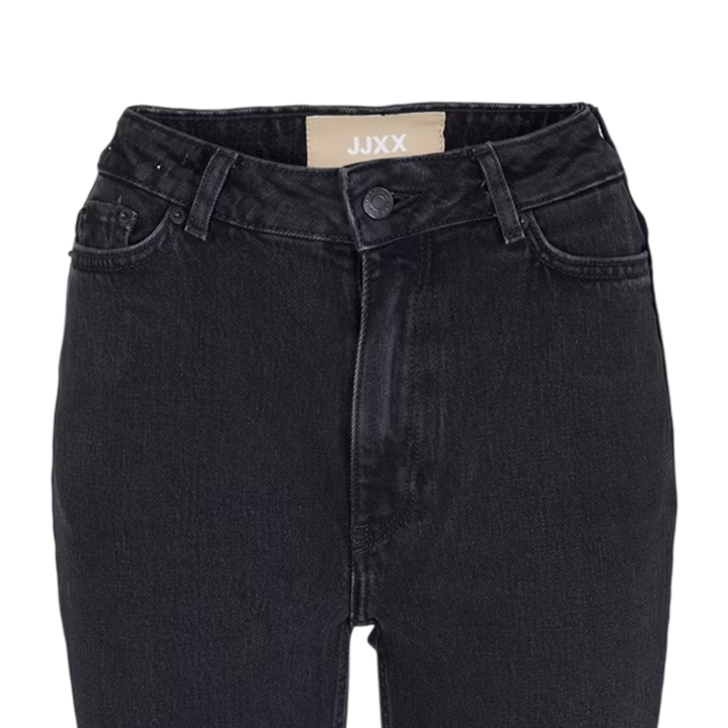 Black Denim - Side - JJXX Womens-Ladies 5 Pockets Slim Jeans