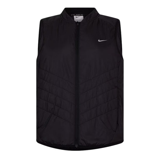 Black - Front - Nike Womens-Ladies Performance Slim Race Vest
