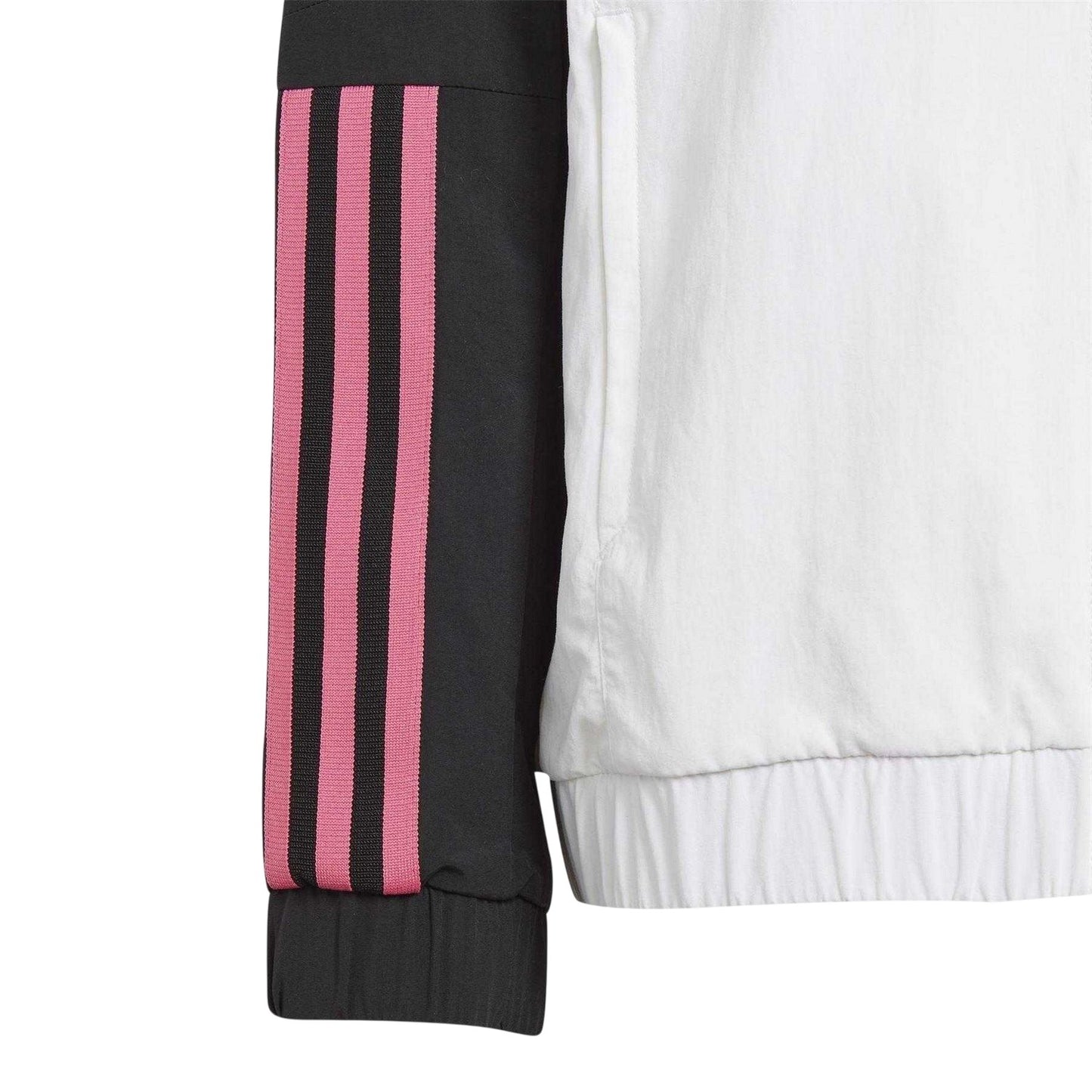 White - Lifestyle - Adidas Childrens-Kids 2023-24 Pre Match Juventus FC Tracksuit Top
