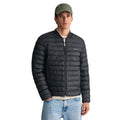 Black - Front - Gant Mens Light Padded Bomber Jacket