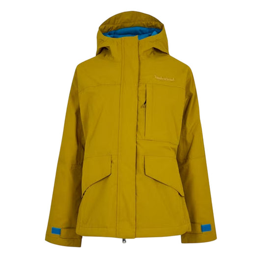Golden - Front - Timberland Womens-Ladies Mountain Town Packable Jacket