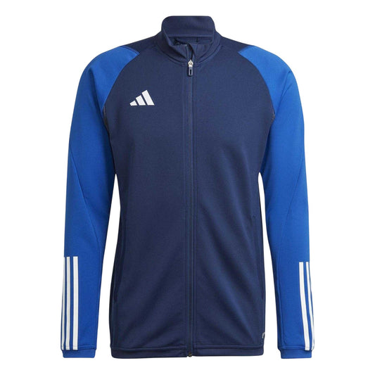 Team Navy Blue - Front - Adidas Mens Tiro 23 Competition Zipped Tracksuit Top