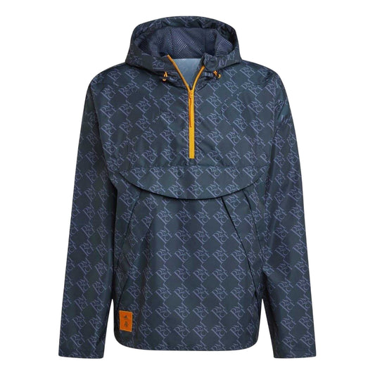 Night Navy - Front - Adidas Mens Real Madrid Seasonal Monogram Anorak