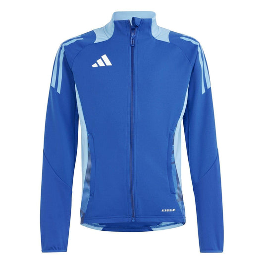 Royal Blue - Front - Adidas Childrens-Kids Tiro 24 Competition Tracksuit Top