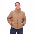 Beige - Front - Only Womens-Ladies Dolly Short Puffer Jacket