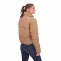 Beige - Back - Only Womens-Ladies Dolly Short Puffer Jacket