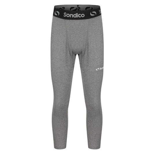 Grey - Front - Sondico Boys 3-4 Tights