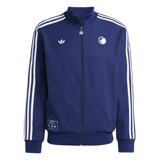 Blue - Front - Adidas Mens Terrace Icons F.C. Copenhagen Track Jacket
