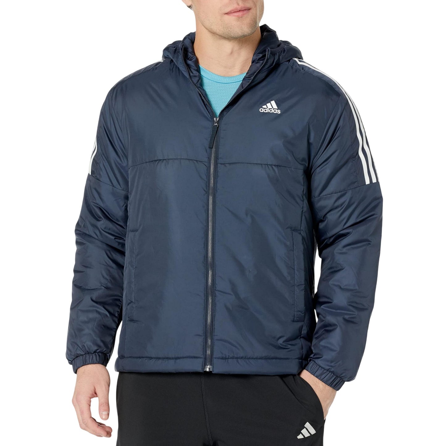 Legend Ink - Lifestyle - Adidas Mens Insulated Hooded Jacket