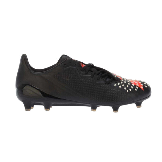 Black - Front - Adidas Mens Predator Malice Firm Ground Rugby Boots