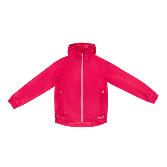 Bright Rose - Front - Gelert Childrens-Kids Packaway Raincoat