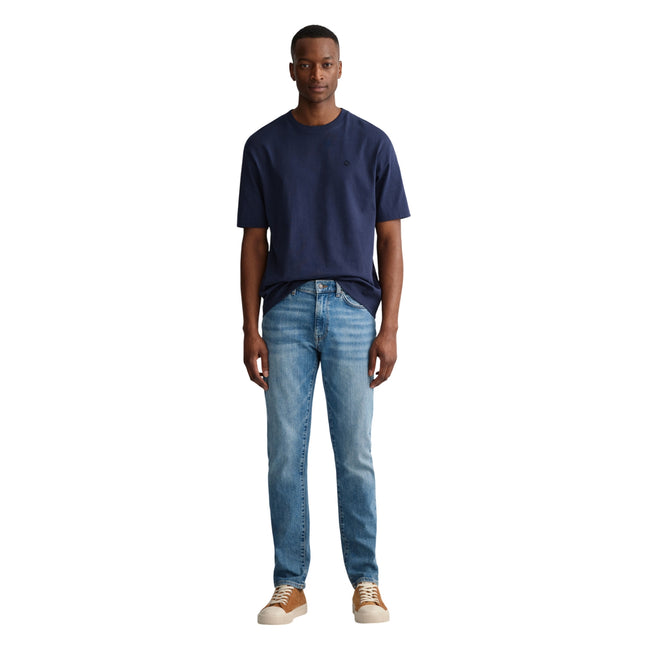 Blue - Lifestyle - Gant Mens The Hayes Slim Jeans