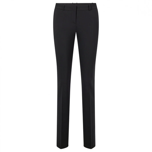 Black - Front - Boss Womens-Ladies Tamea Trousers