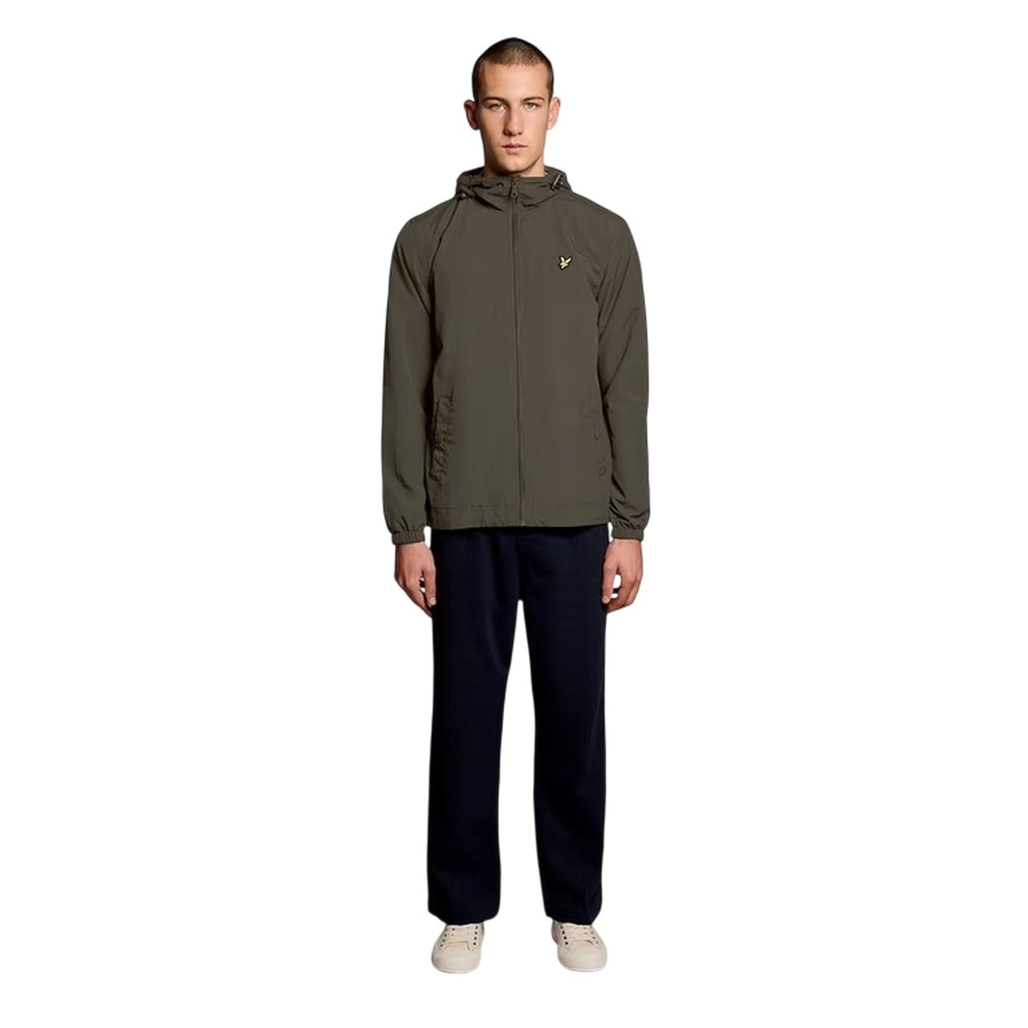 Olive - Lifestyle - Lyle & Scott Mens Water Resistant Anorak
