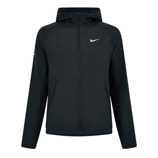 Black-Reflective Black - Front - Nike Mens Repel Miller Packable Jacket