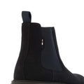 Dark Blue - Pack Shot - Boss Mens Calev Suede Chelsea Boots