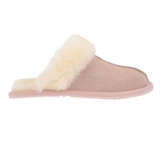Pink - Front - EverAu Womens-Ladies Harrier Slippers