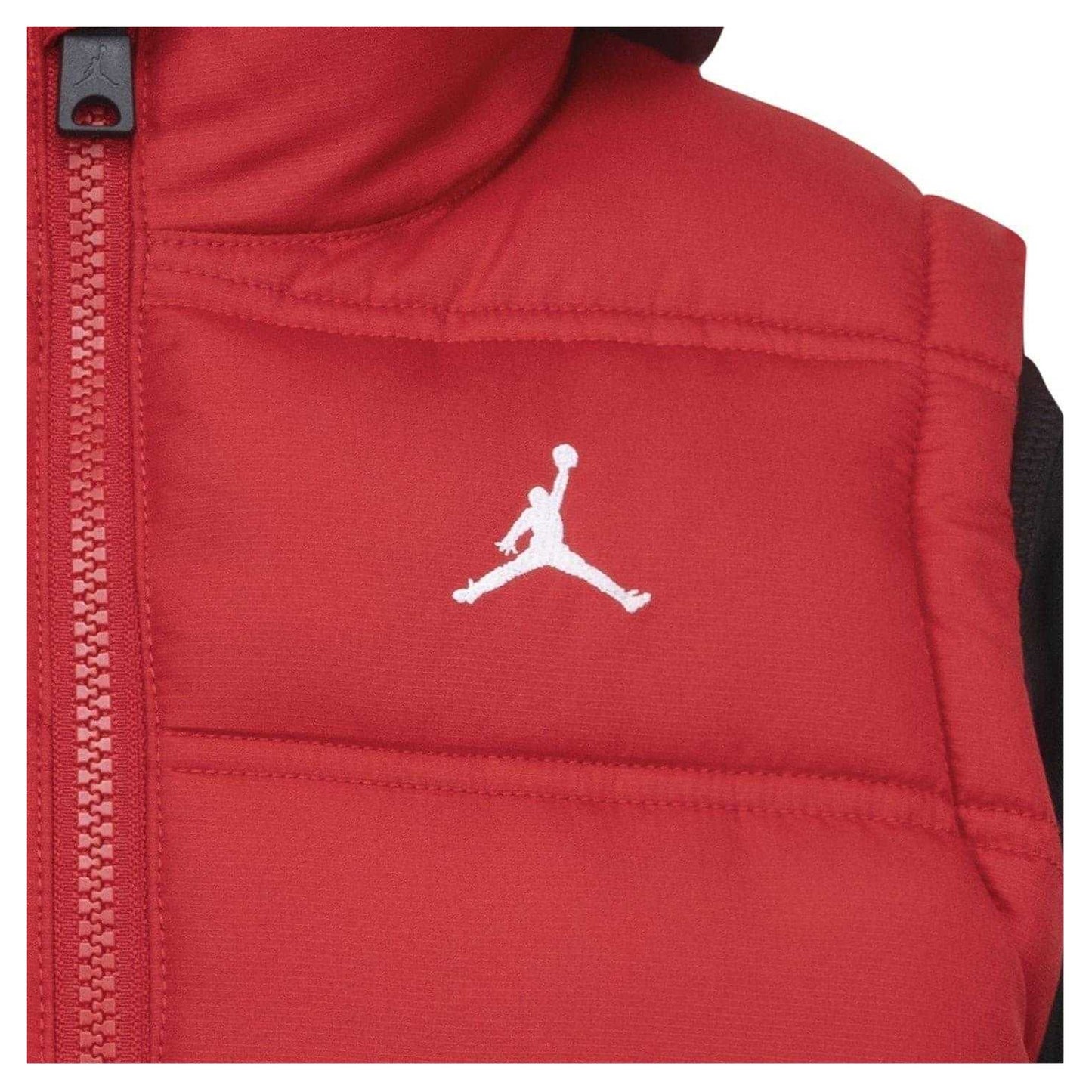 Red-Black - Lifestyle - Nike Childrens-Kids Air Jordan Puffer Jacket