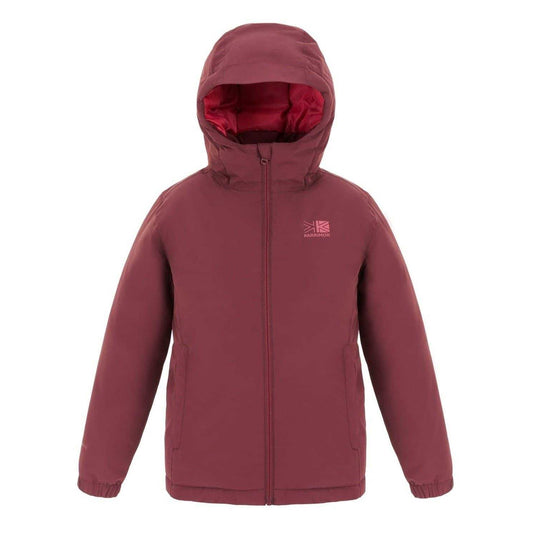 Dusty Pink - Front - Karrimor Childrens-Kids Sierra Waterproof Insulated Jacket