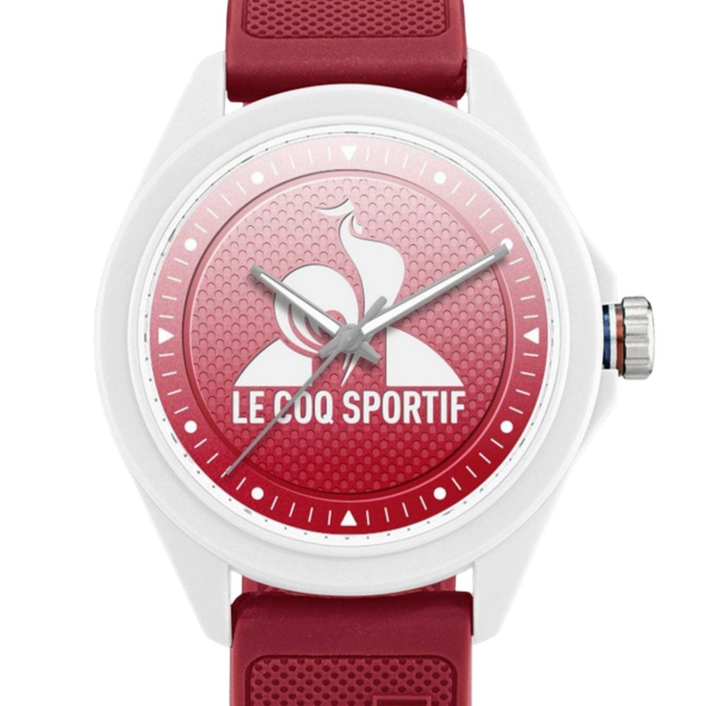 Red - Back - Le Coq Sportif Mens Monochrome Wristwatch