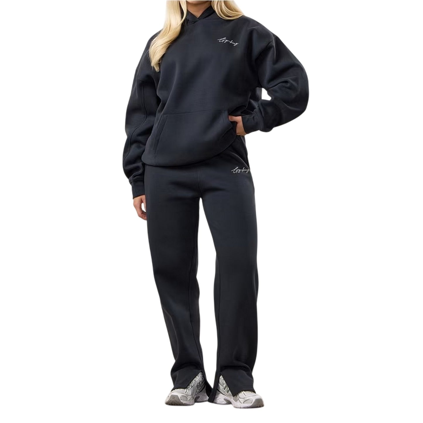 Midnight Blue - Pack Shot - Gym King Womens-Ladies Straight Joggers