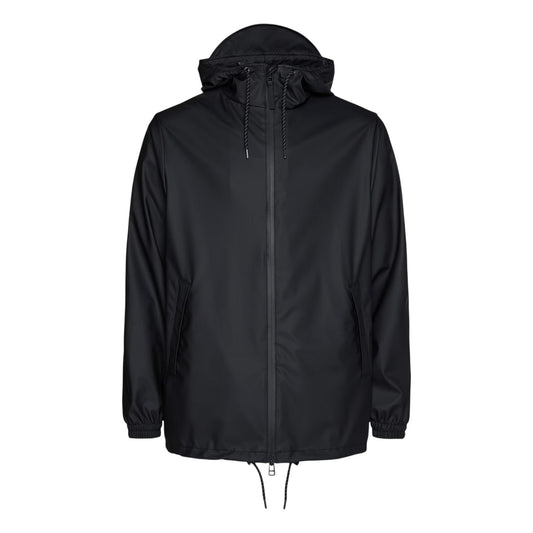 Black - Front - Rains Mens Storm Breaker Raincoat