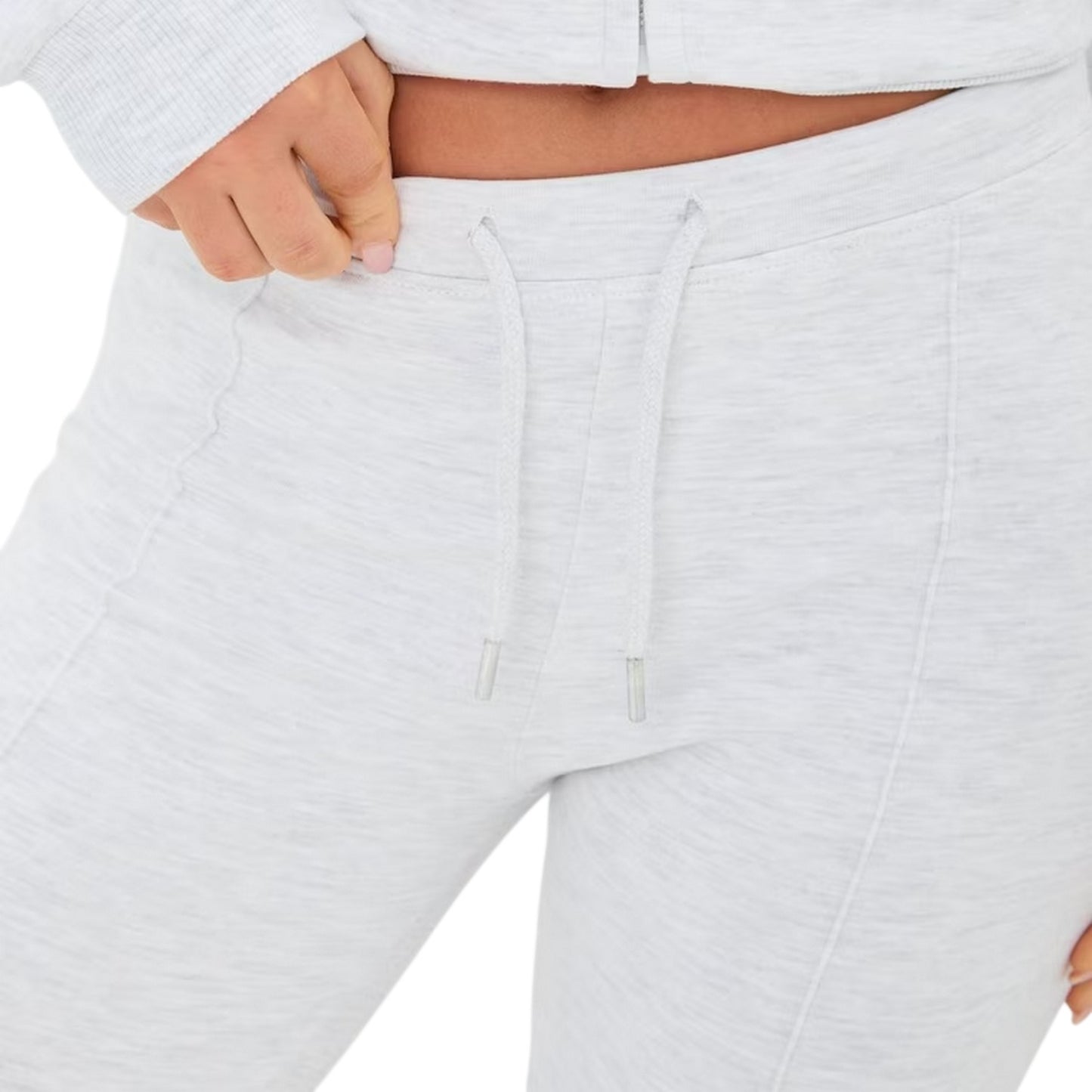 Grey - Lifestyle - I Saw It First Womens-Ladies Logo Flared Jogging Bottoms