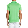 Green - Back - Lacoste Mens Novak Djokovic Regular Tennis Polo Shirt