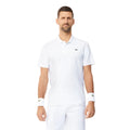 White - Back - Lacoste Mens Novak Djokovic Regular Tennis Polo Shirt