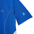 Blue - Back - Lacoste Mens Novak Djokovic Regular Tennis Polo Shirt
