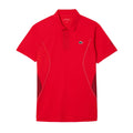 Red - Front - Lacoste Mens Novak Djokovic Regular Tennis Polo Shirt