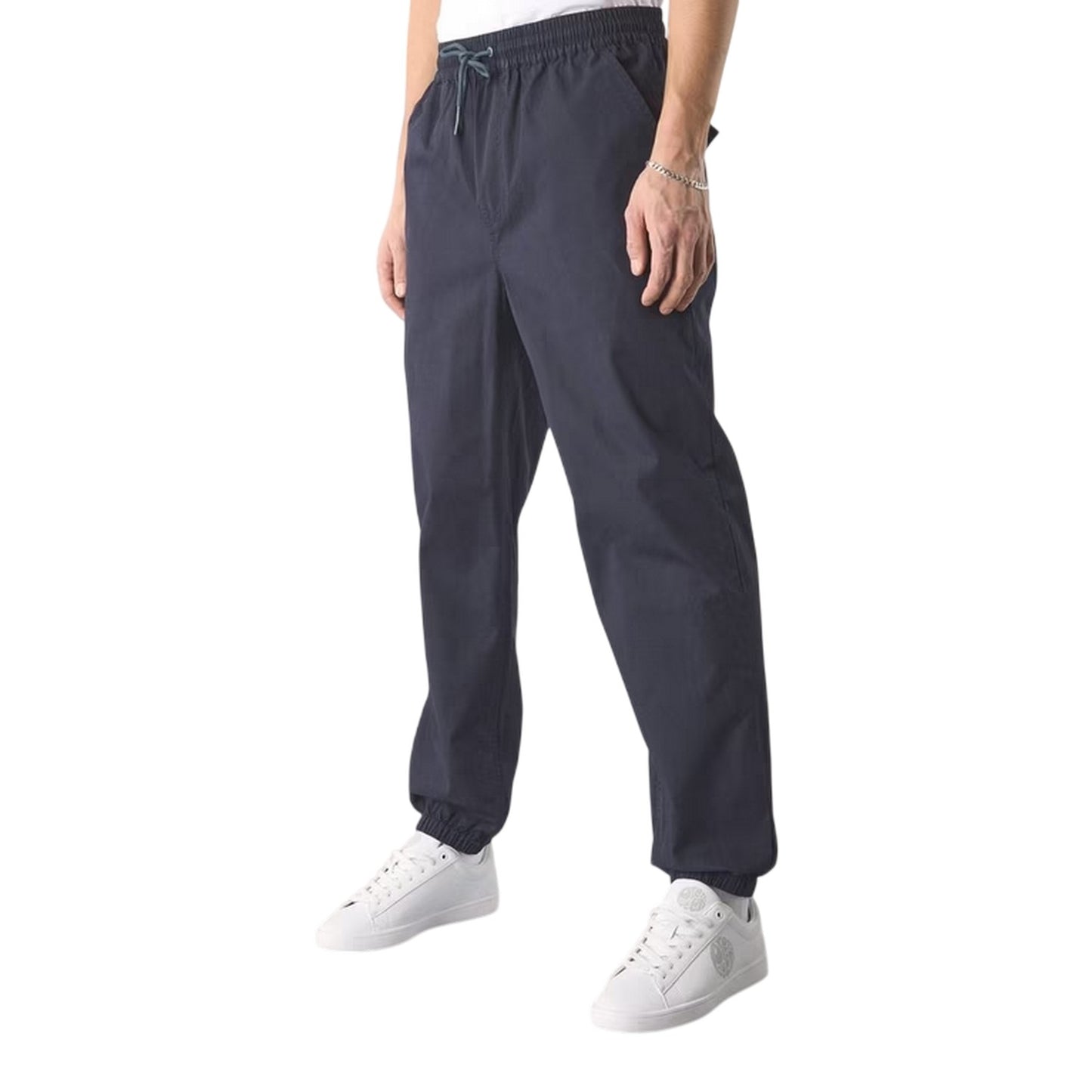 Navy - Lifestyle - Pretty Green Mens Woven Straight Leg Joggers