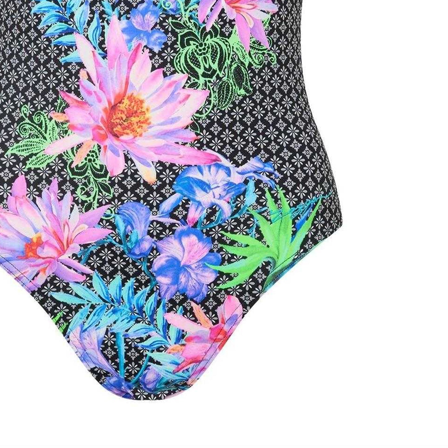 Multicoloured - Lifestyle - Zoggs Womens-Ladies Mystique Scoopback One Piece Swimsuit