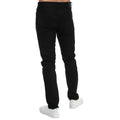 Black - Back - Weekend Offender Mens Tapered Jeans