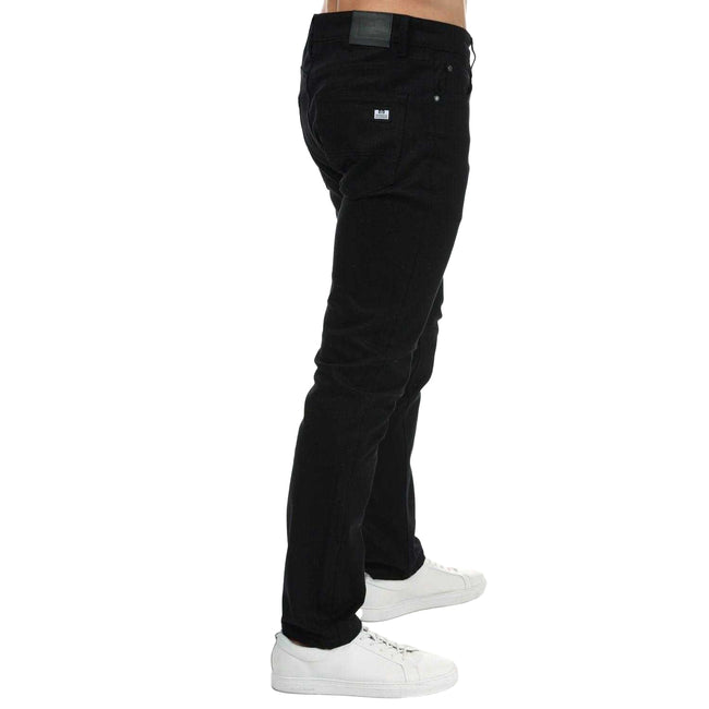 Black - Side - Boss Mens Tapered Jeans