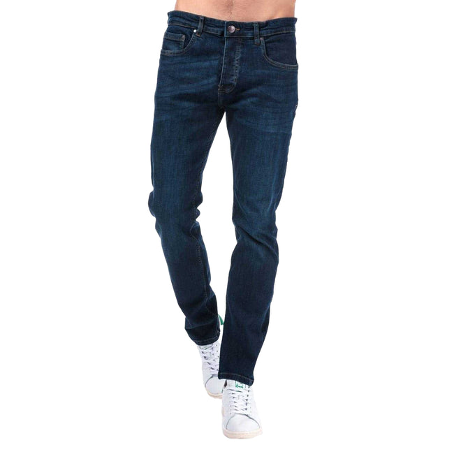 Denim - Front - Boss Mens Tapered Jeans