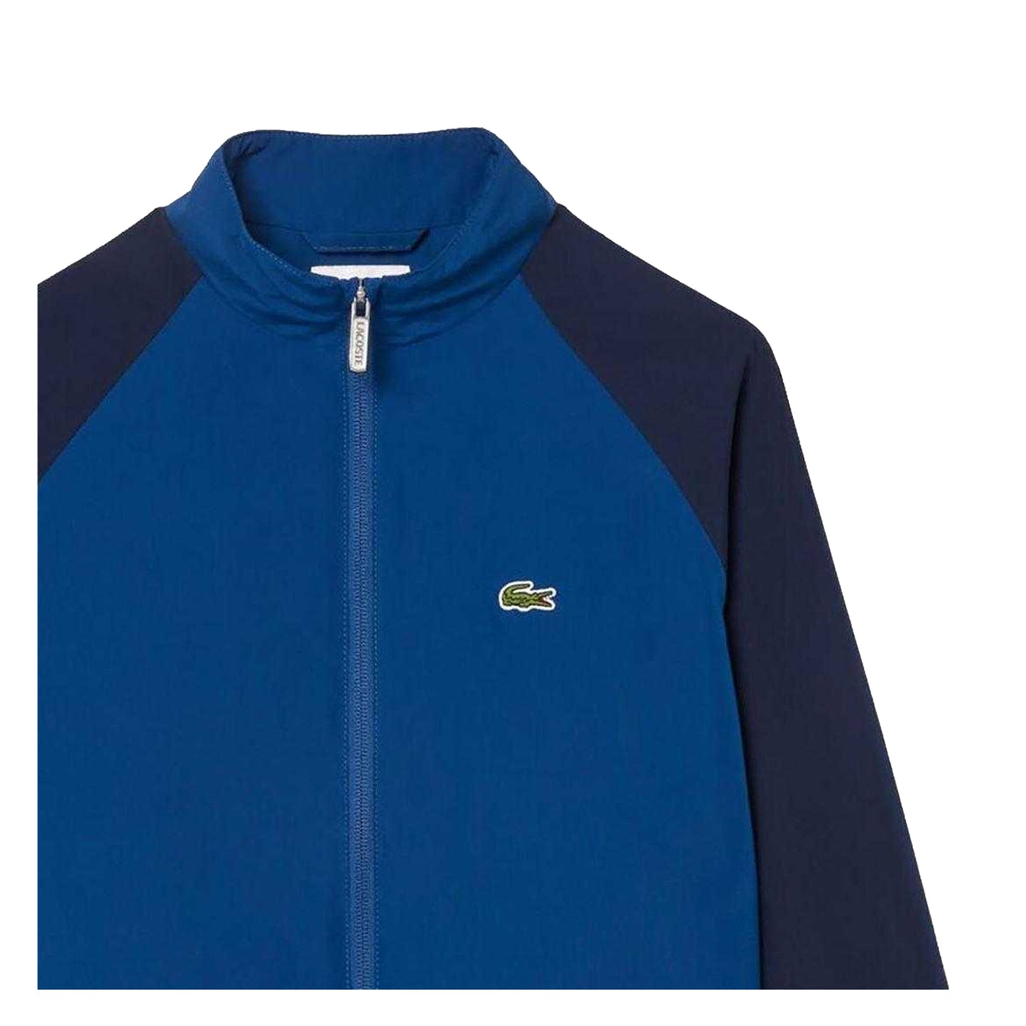 Navy - Side - Lacoste Womens-Ladies Lightweight Jacket
