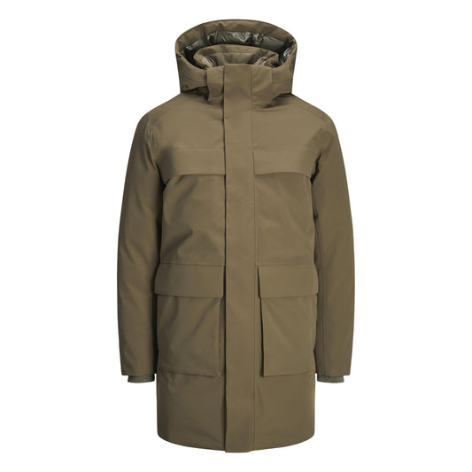 Sea Turtle - Front - Jack And Jones Mens Relaxed Fit Parka