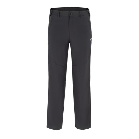 Grey - Front - Lonsdale Mens Woven Trousers