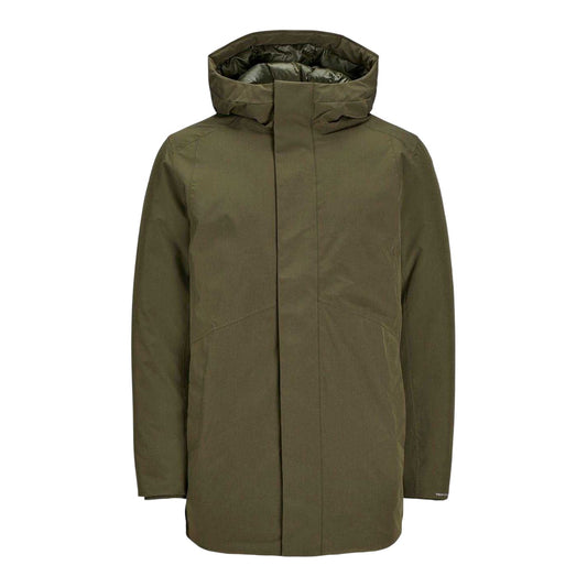 Grape Leaf - Front - Jack And Jones Mens Keen Parka