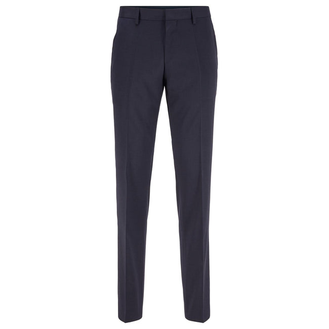 Dark Blue - Front - Boss Mens Gibson Trousers
