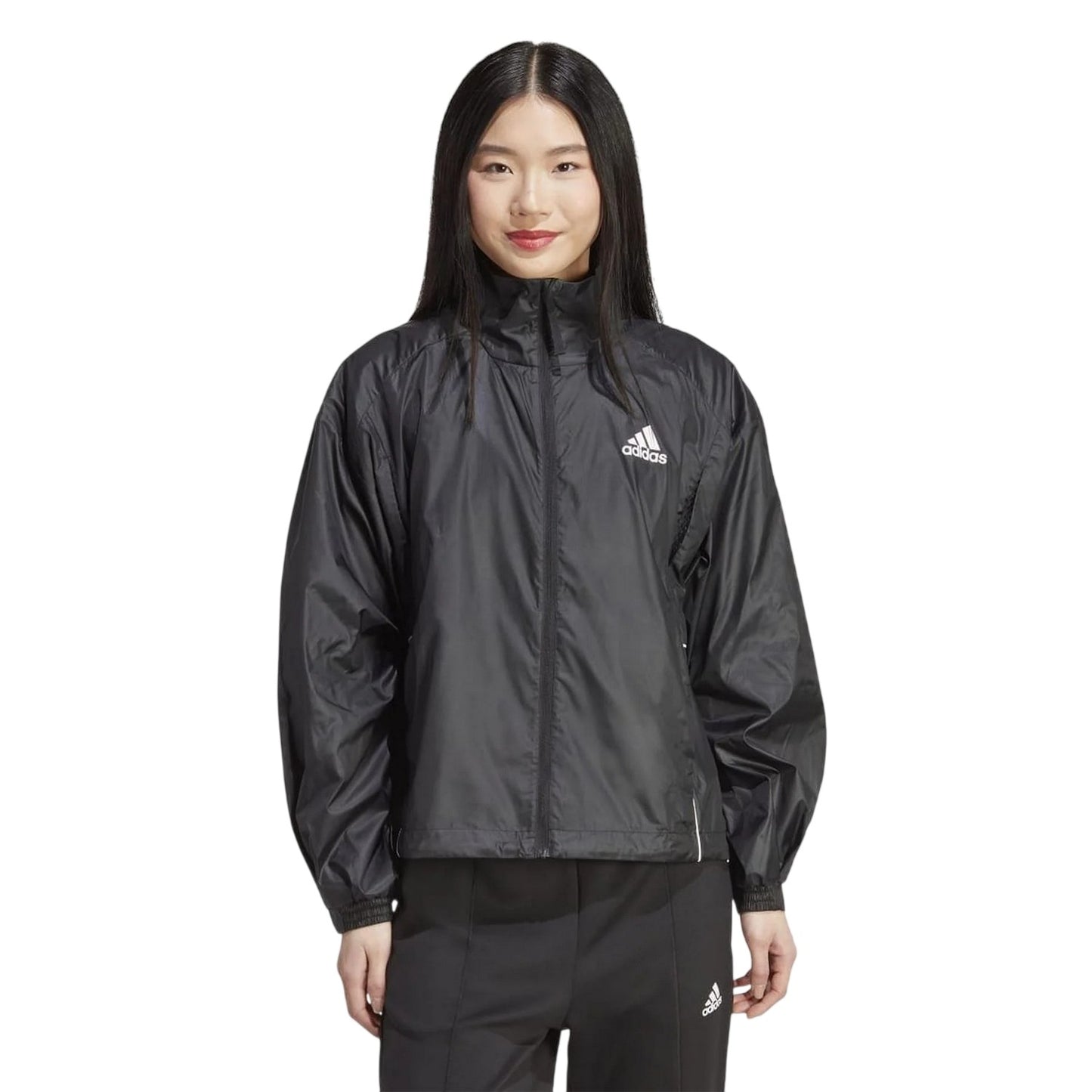 Black - Lifestyle - Adidas Womens-Ladies Traveer WIND RDY Wind Jacket