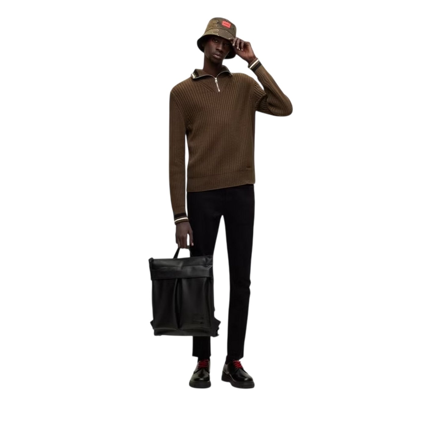 Black - Lifestyle - Hugo Boss Mens Cotton Denim Skinny Jeans